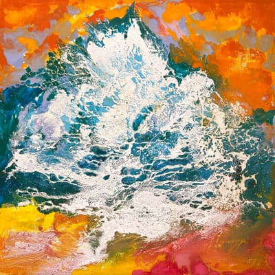 Untitled (Abstract Waves 3)