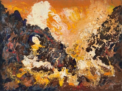 Untitled (Sunset Waves 3)