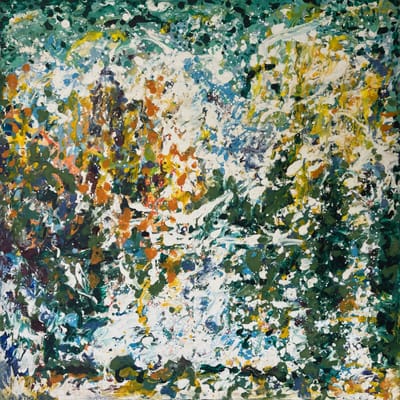 Untitled (Fall-Snow Landscape)