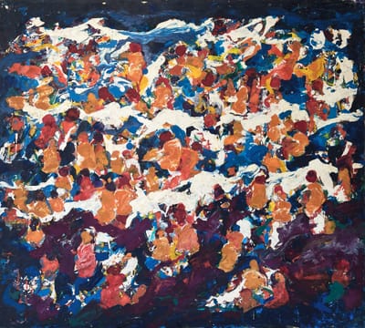 Untitled (Beachgoers 5)