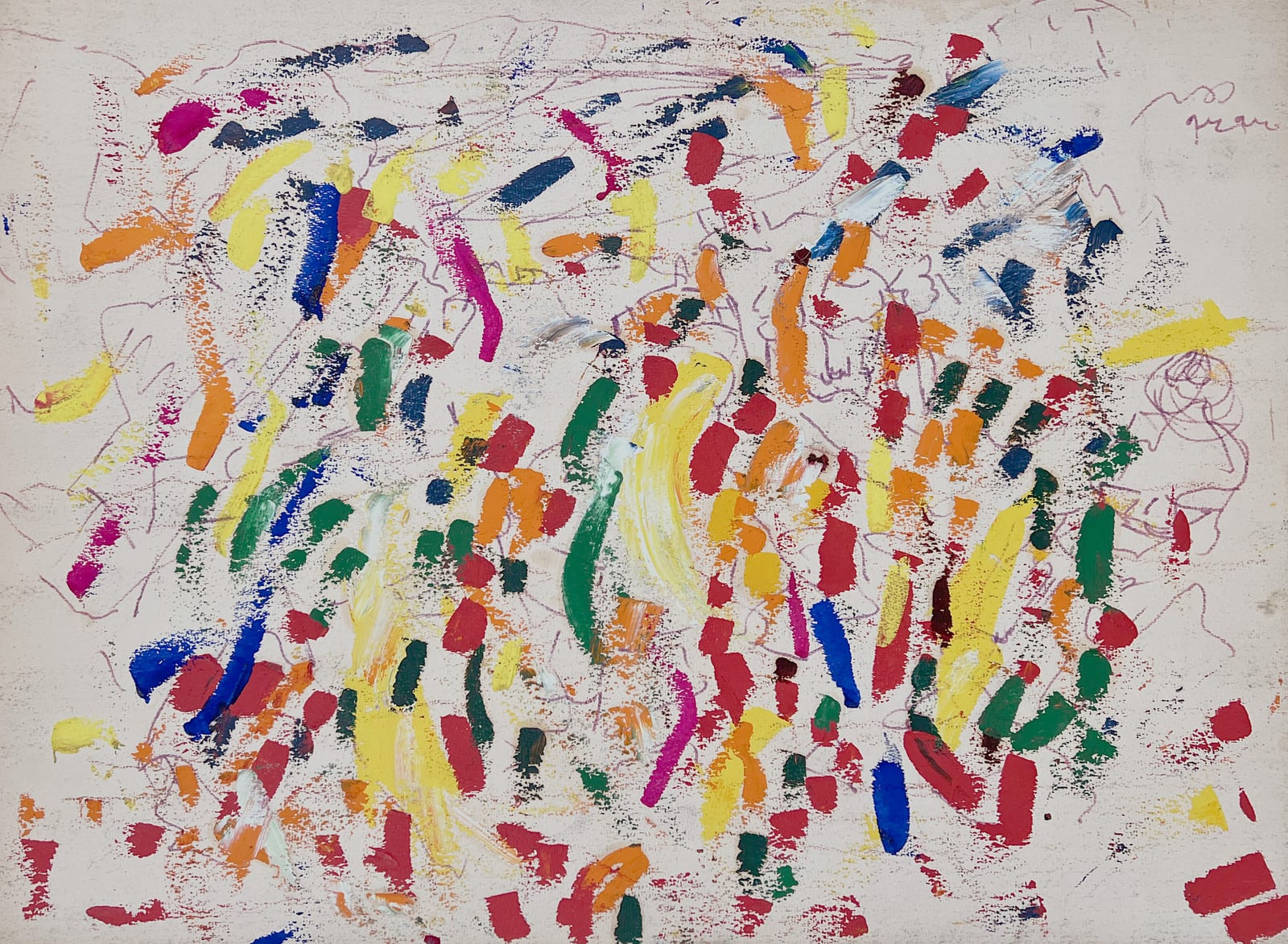 Untitled (Marks Study 5)