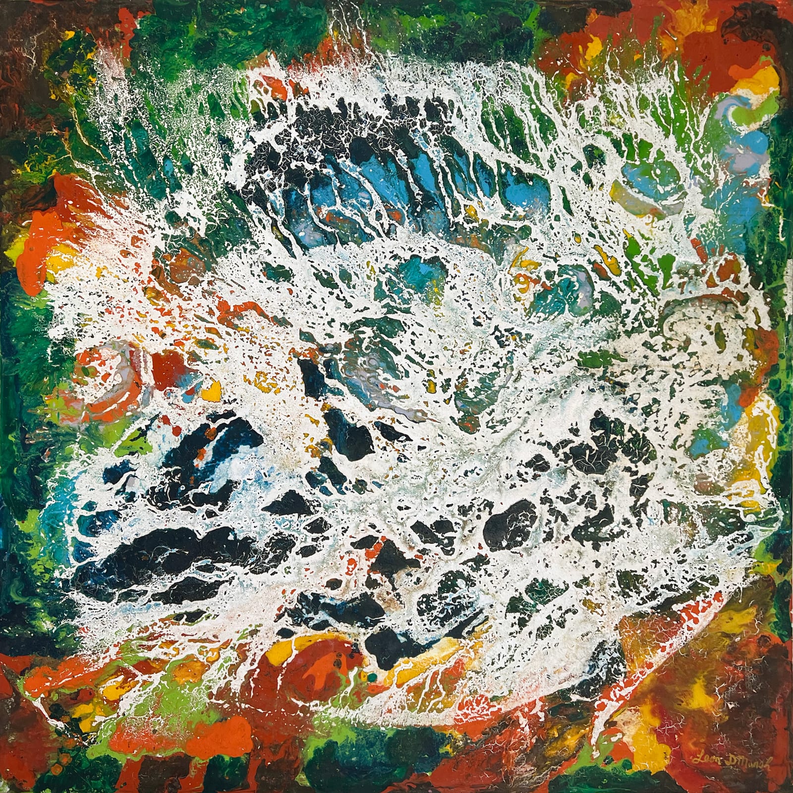 Untitled (Abstract Waves 4)