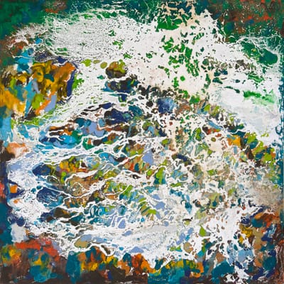 Untitled (Abstract Waves 5)