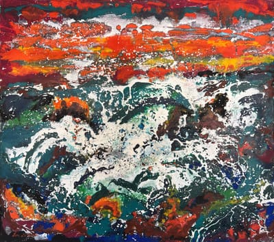 Untitled (Sunset Tidepool)