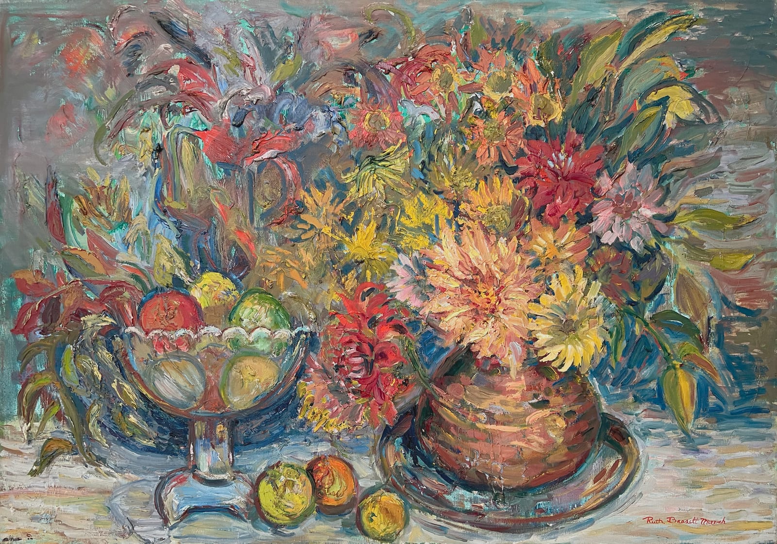 Untitled (Still Life with Fruit and Flowers)